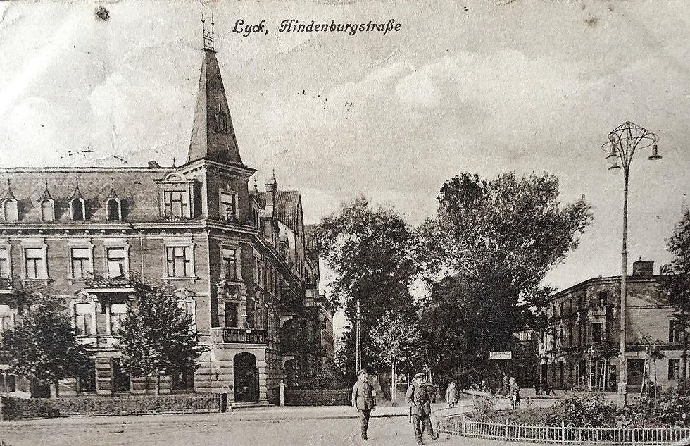 Plac Dworcowy w latach 1914-1917