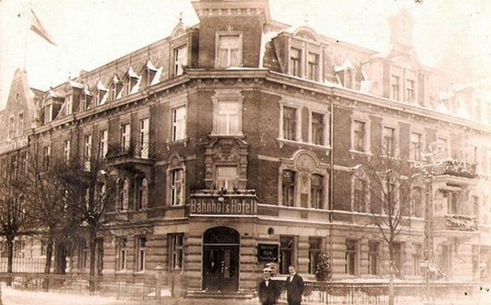 Hotel Dworcowy w roku 1927