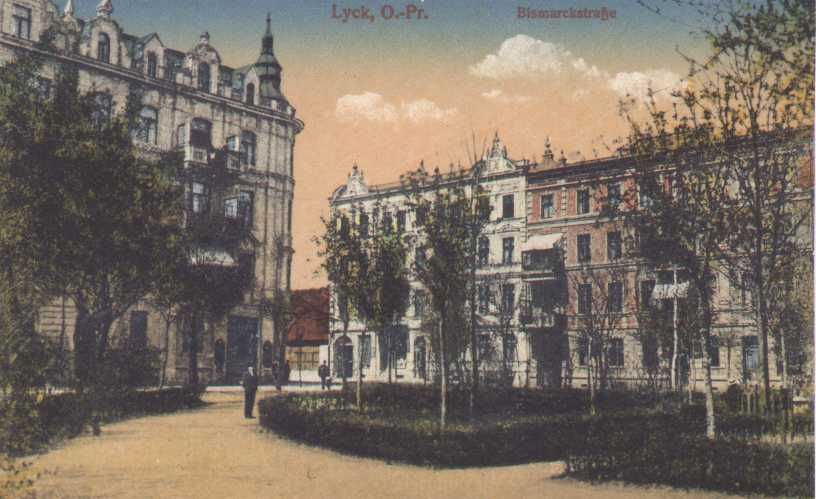 Fragment Parku w latach 1900-1910