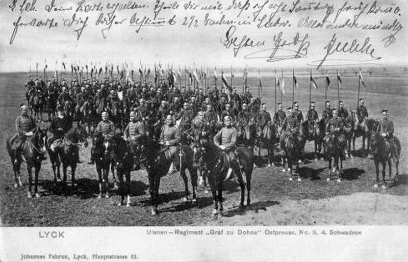 Jeden z Regimentów na początku XX w.
