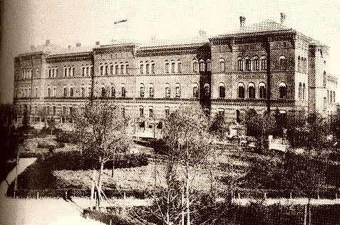 Widok Parku w latach 1900-1905