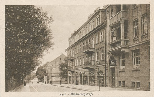 Fragment ulicy w latach 1925-1935