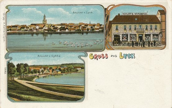 Widokówka z lat 1905-1910