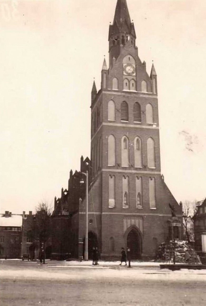Widok budynku Kościoła w roku 1942