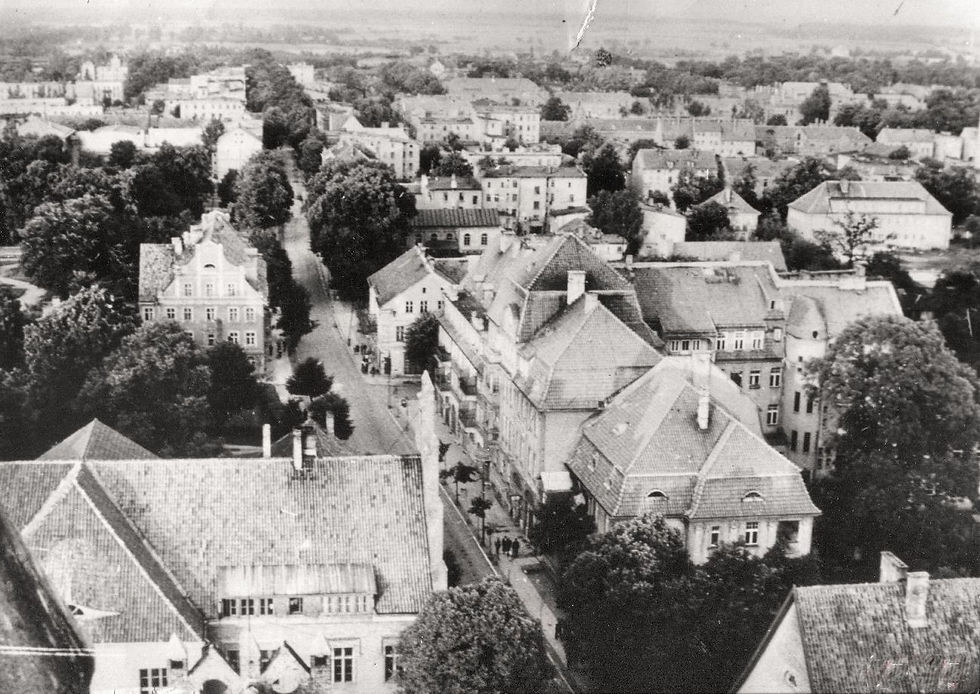 Panorama ulicy w latach 1960-1961