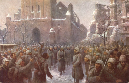 Wizyta Cesarza w lutym 1915 roku