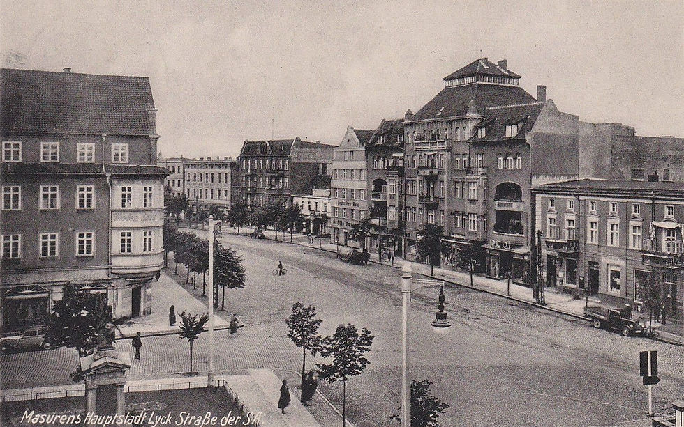 Widok pomnika wojennego w roku 1941