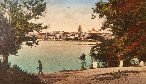 Fragment Wyspy Zamkowej w roku 1920
