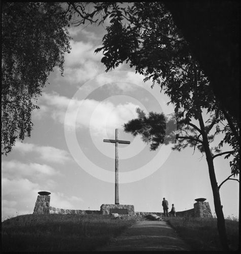 Widok Cmentarza w latach 30-tych