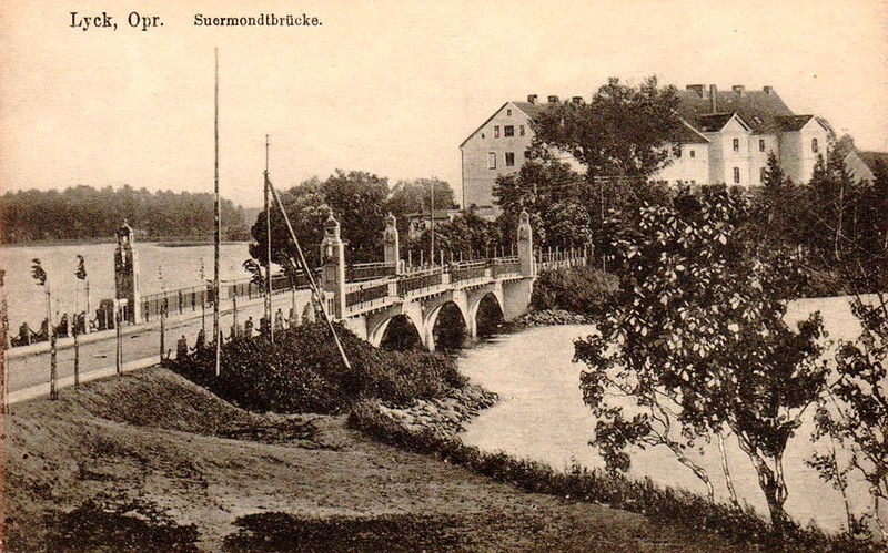 Widok Mostu Zamkowego w 1914 roku