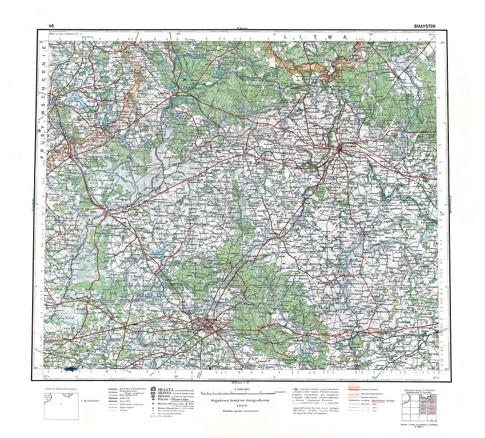 Mapa Białystok 1929 300dpi