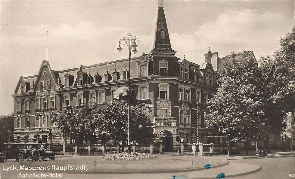Hotel Dworcowy w latach 1920-1930