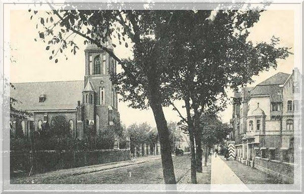 Widok Kościoła w latach 1908-1913