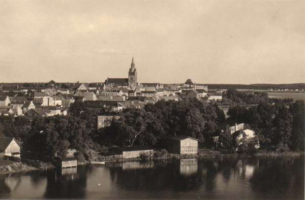 Zdjęcie lotnicze z lat 30-tych