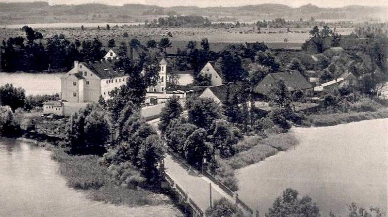 Wyspa Zamkowa w latach 1925-1935