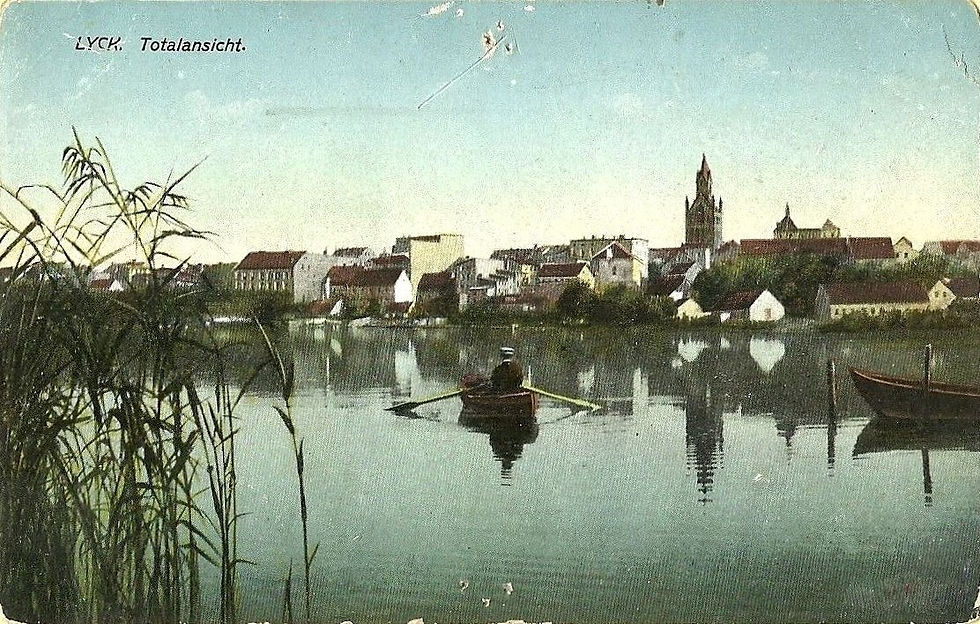 Panorama miasta w latach 20-tych