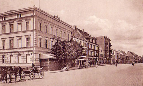 Widok Hotelu w latach 20-tych