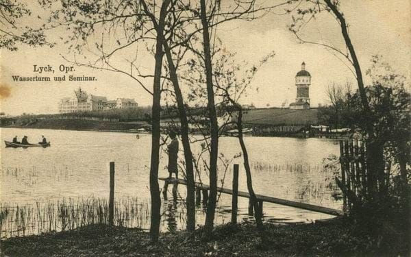 Wieża Ciśnień na początku XX wieku
