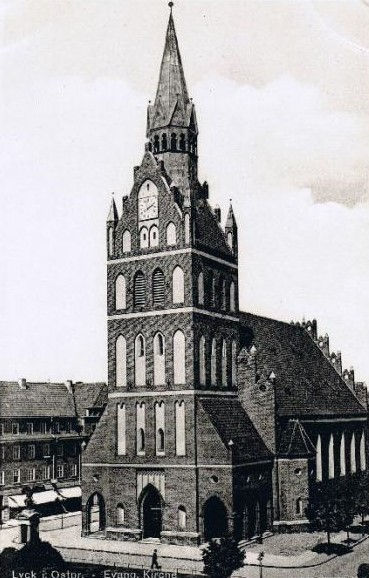 Widok Kościoła w latach 1930-1935