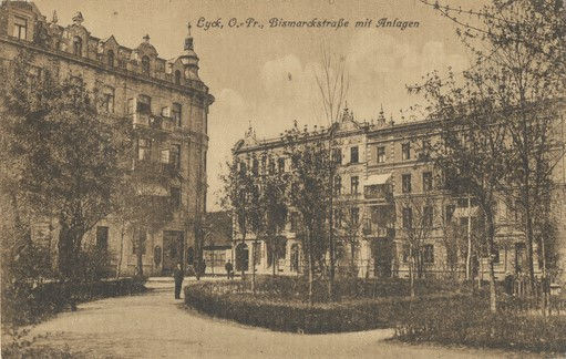Fragment Parku w latach 1900-1910