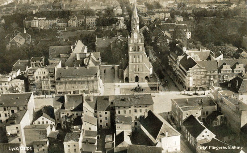 Zdjęcie lotnicze z lat 1932-1936