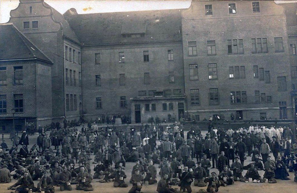 Widok Seminarium w latach 1914-1915