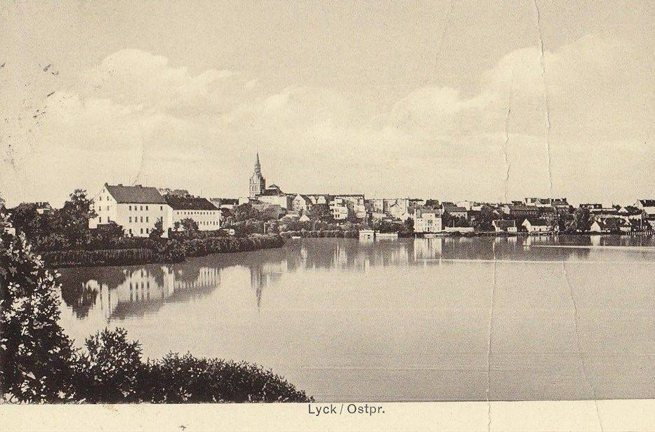 Widok Wyspy Zamkowej w roku 1935
