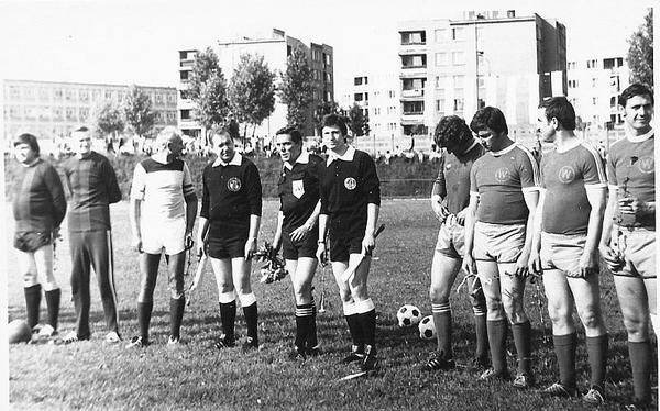 Widok Stadionu w latach 70-tych