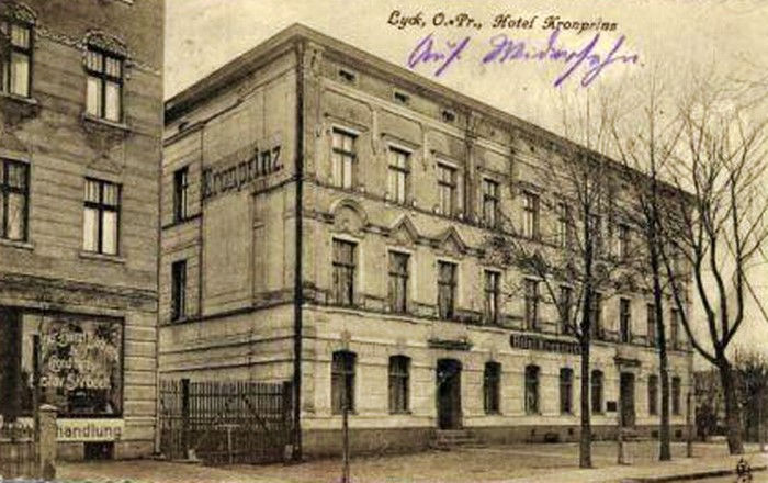Hotel Kronprinz w latach 1910-1914