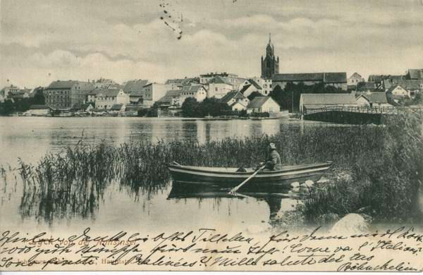 Widok mostu w latach 1900-1902