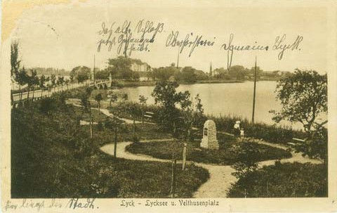 Widok Placu Velthusena w 1925 roku