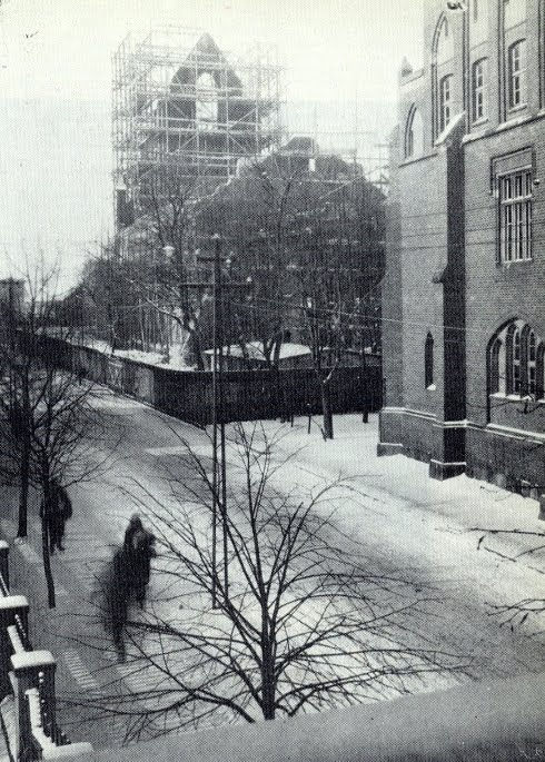 Widok Kościoła 20 lutego 1923 roku