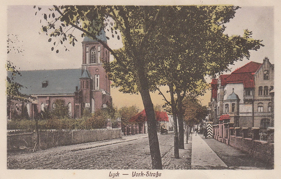 Widok Kościoła w latach 1908-1913