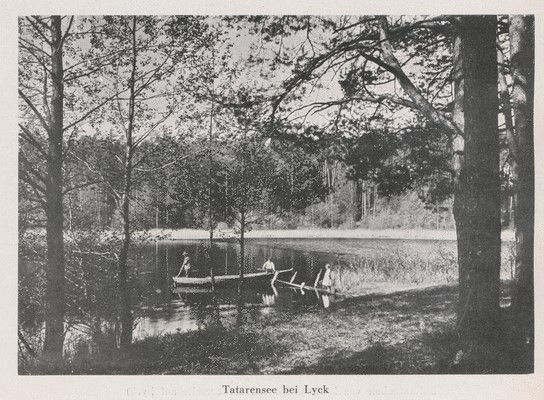 Fragment jeziora w latach 1920-1928