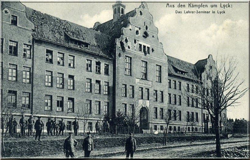 Widok Seminarium w latach 1914-1915
