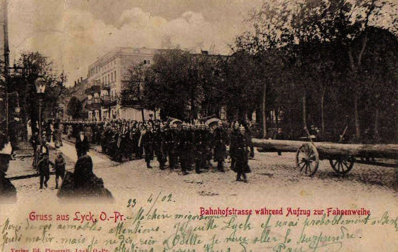 Widok Parady Wojskowej w 1923 roku