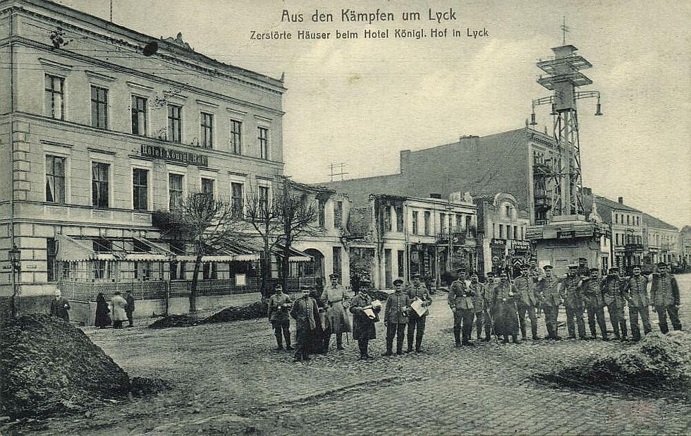 Widok Hotelu w latach 1914-1915