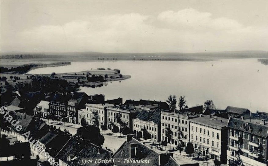 Zdjęcie lotnicze z lat 30-tych