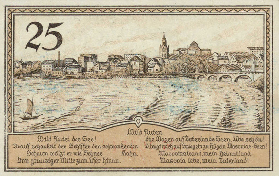 Notgeld o wartości 25 Pfennigów