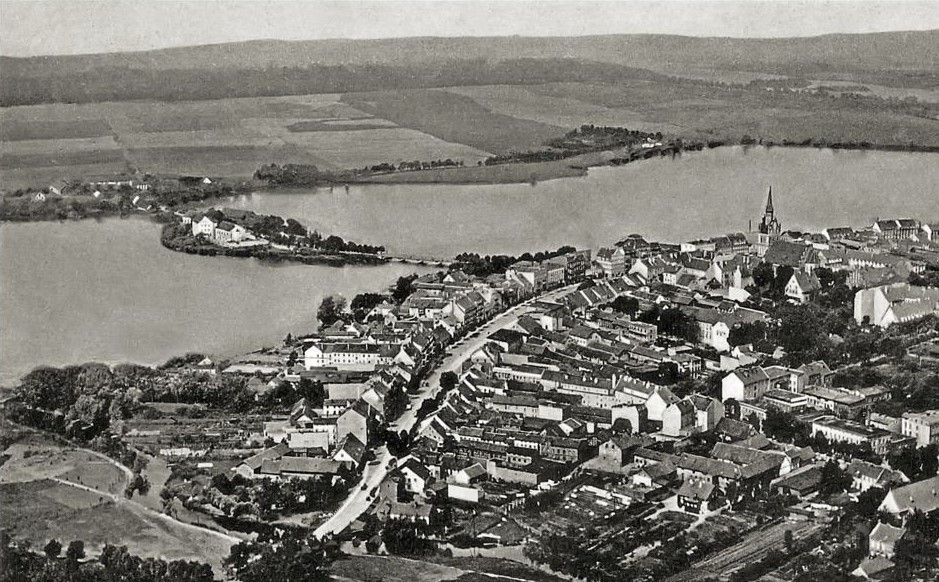 Zdjęcie lotnicze z lat 1928-1931