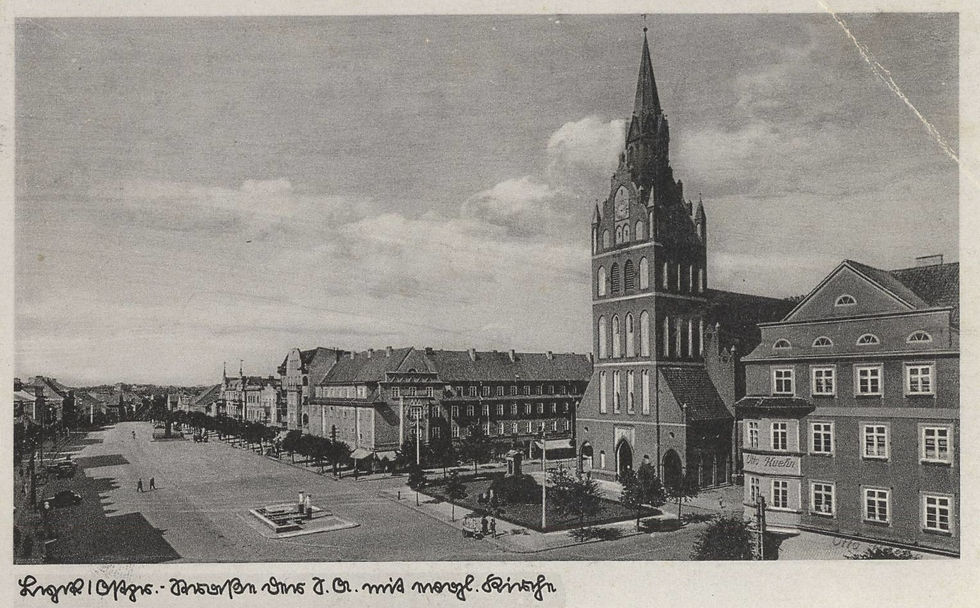 Widok Kościoła w latach 30-tych