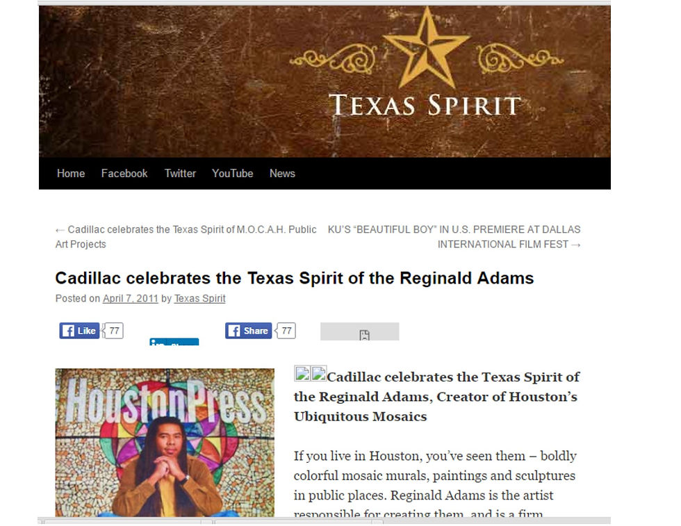 Texas Spirit Article