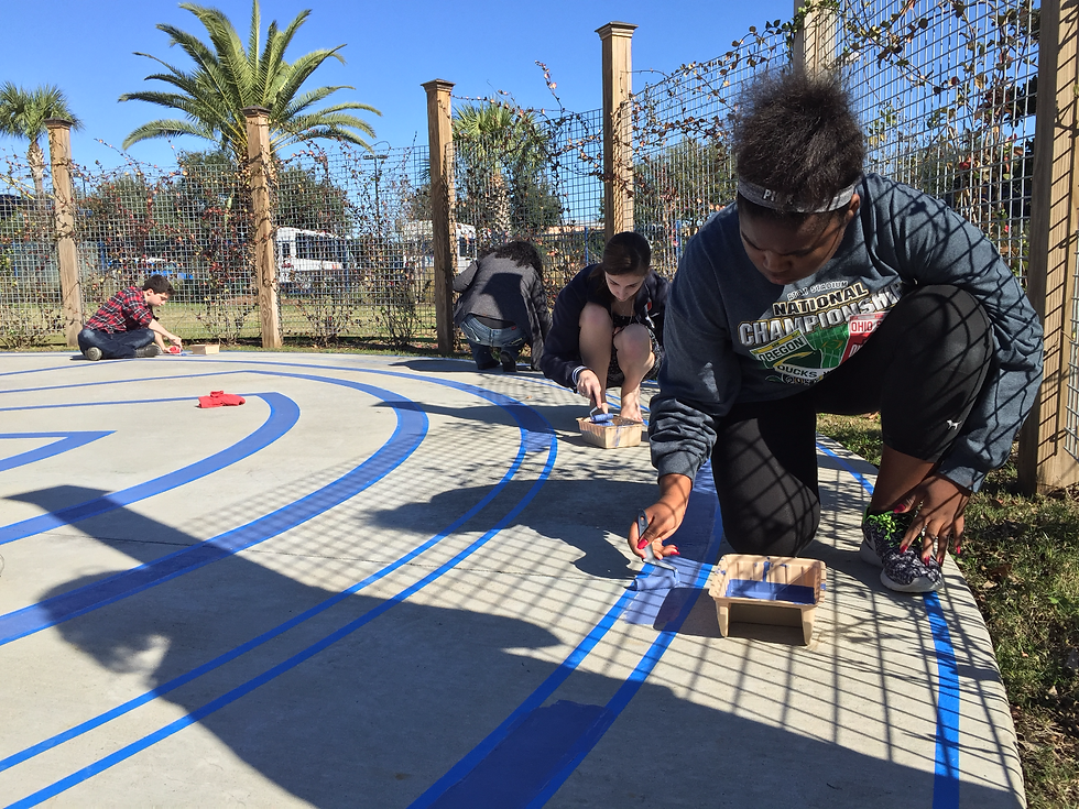 Rise School Labyrinth