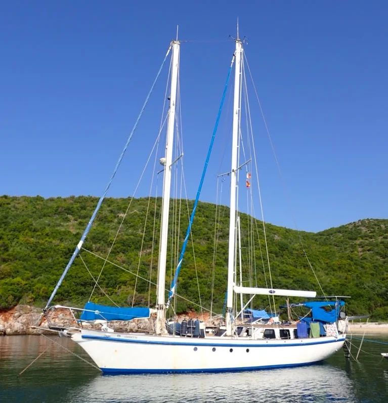 What do the flags in a boat mean?