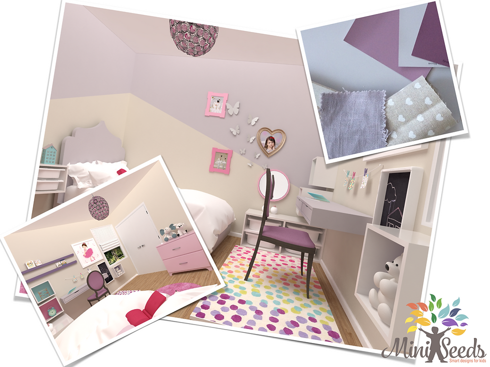 Girls room design
