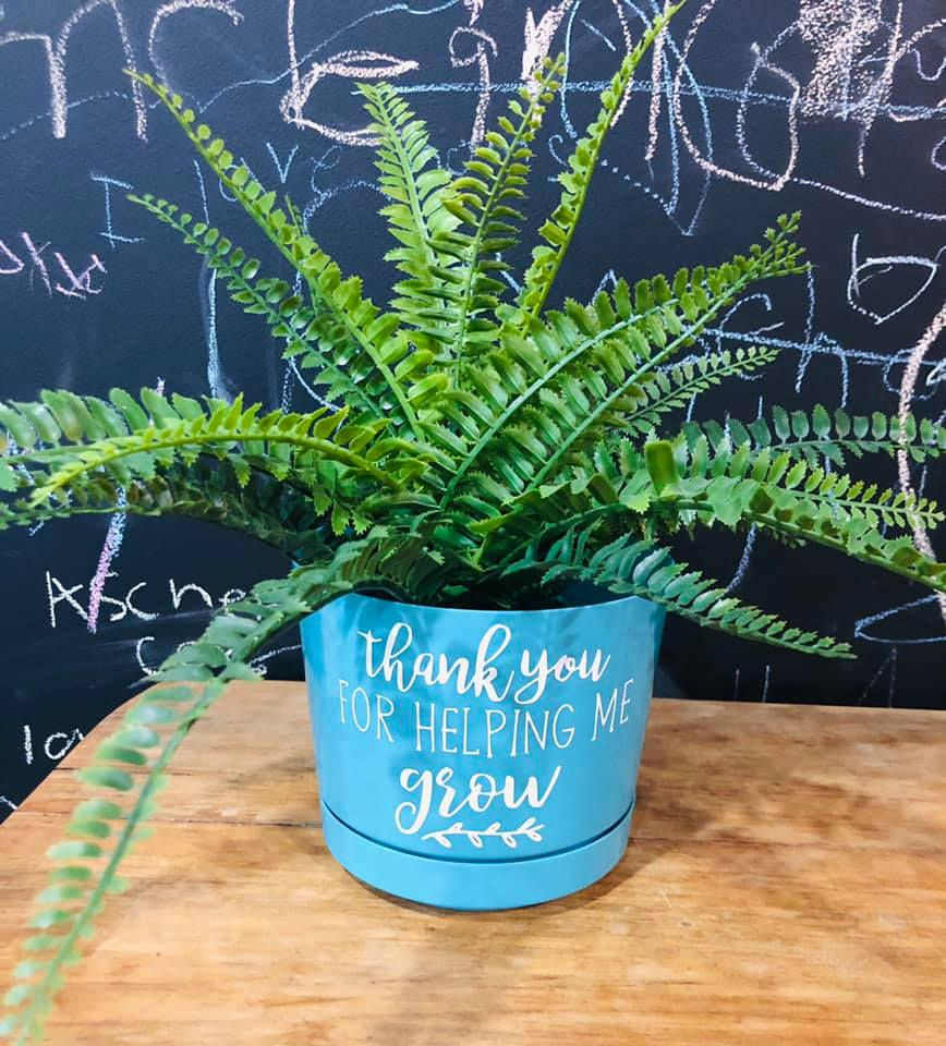 Thumbnail: Thank you - Teacher Flower Pot