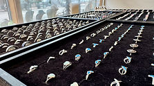 Opalite rings
