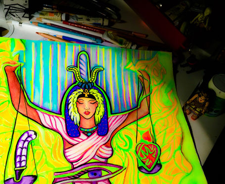 Working progress Isis Ilustrations