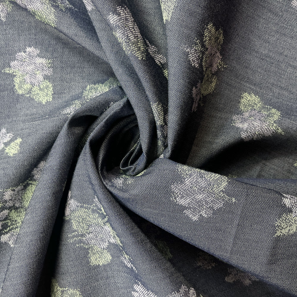 Baumwolljeans mit Blumenmuster