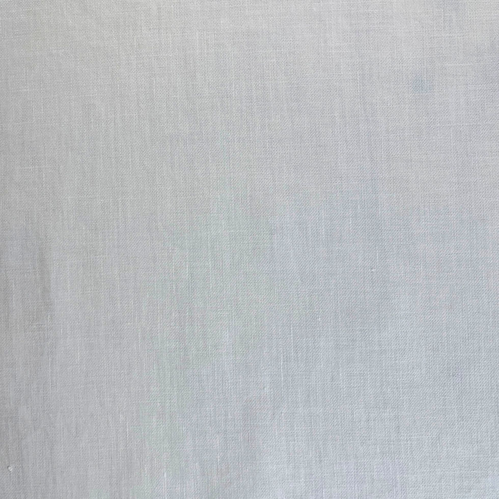 Weisser Leinen Baumwollstoff, weich und angenehm